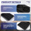 Car Center Console Armrest Box Storage Box Cup Holder For  Model X / S 2012 2013 2014 2015 2016 2017 4