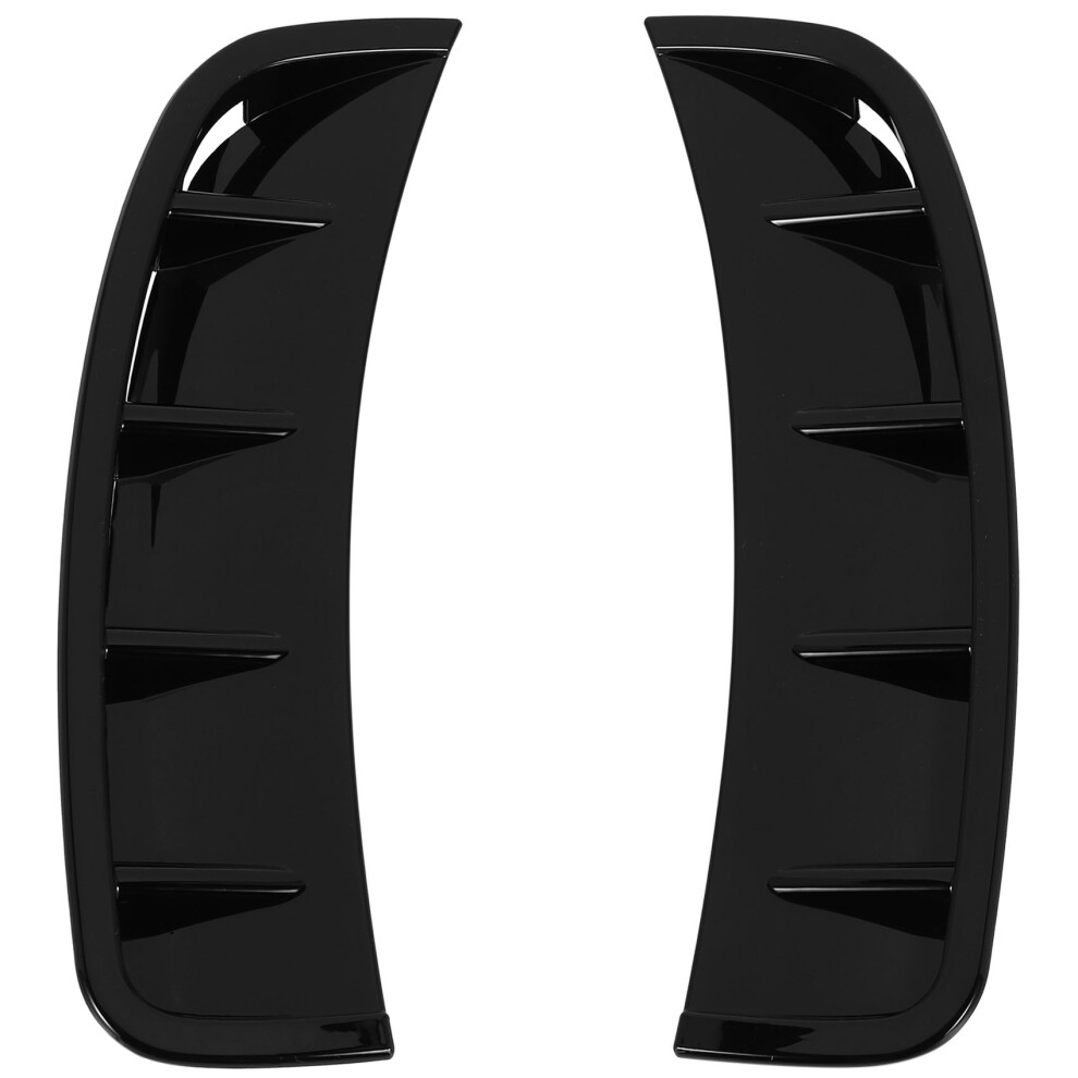Front Bumper Air Outlet Stickers Trim Cover For A Class W177 A180 A200 A220 A250 Sports Accessories Car Styling(Black) Black 6033176214616
