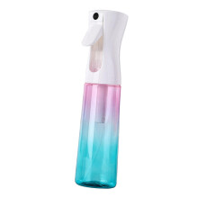 Empty Spray Bottle 300ml Hair Spray Sprayer Continuous Spray Gradient Pink Blue Cleaning Misting Skin Care
