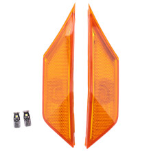 1 Satz Seiten Markierungs Leuchte Objektiv für 2016- 10. Gen Limousine / Coupe / SchräGheck (Orange)