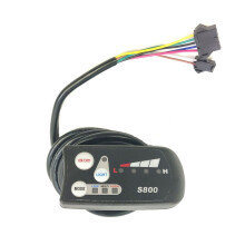 Elektrofahrrad LED S800 Anzeige 36V 48V Elektrofahrrad Intelligentes Bedienfeld Anzeige Elektrofahrrad Teil