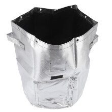 Openable Silver Potato 43L Waterproof Grow Bag for Garden Vegetables & Flowers