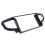 9 Tums Car Frame Fascia Adapter för  Ioniq 2016-2019 Android Radio Dash Fitting Panel Kit 9