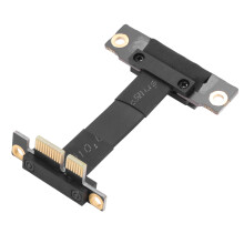 Cavo Riser PCIE X1 Dual 90 Gradi Ad Angolo Retto Cavo di Prolunga PCIe 3.0 X1 a X1 8 Gbps PCI Express 1X Scheda Riser 5 Cm