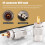 10 Piezas Conector RF UHF Conector Macho RG8 RG58 Cable Conector de Antena PL259 5