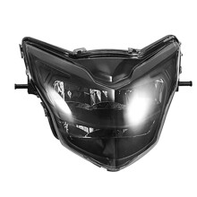 Przedni Reflektor Motocyklowy Fairing Przydymiona Skorupa do LC135 V2 V6 Klip Light LED Spoiler Maska Pokrywa Motory Terenowe