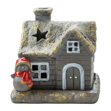 Blokhut Wierookbrander Kerst Blokhut Wierookbrander Blokhut Wierookbrander Wierookhouder A