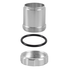 Universal EinfüLlstutzen mit Kappe, Aluminium Legierung AngeschweißTer ÖLtank EinfüLlstutzen mit Kappe M48 X 2,5 Mm OD für Kraftstofftanks