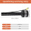 Scuba Deep Diving Light Professional Powerful Flashlight Underwater Waterproof LED Diver Light,Black 7