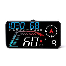 G12 HUD - Display GPS Display per Auto Allarme di Eccesso di Velocità Velocità di Guida Universale Come Mostrato