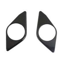 Voor Bronco 2021-2023 Achterkant Bekerhouder Frame Cover Trim Accessoires - ABS Koolstofvezel