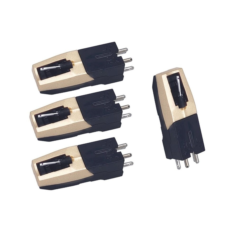 4Pcs Phonograph Turntable Stylus Needle Accessory For Lp Vinyl Player Phonograph Gramophone Record Player Stylus Needle 6033227187982