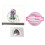 Voor  X3 Camera Waterdichte Behuizing Duikbehuizing Multifunctioneel Draagbaar Duikbehuizingfilter, Roze 5