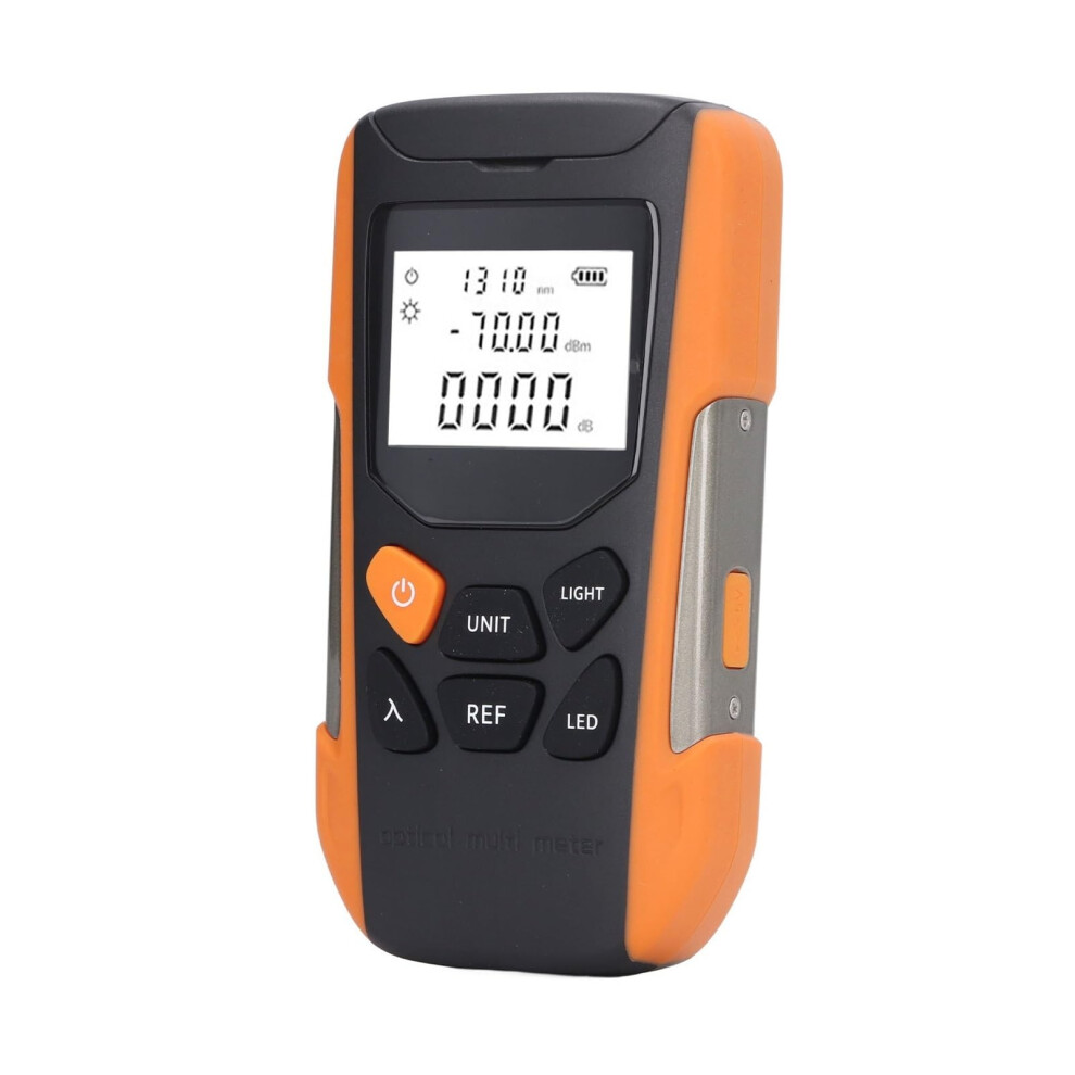 Fiber Tester 2.5Mm Universal Interface Optical Fiber Power Meter Portable Data Calibration For Fibre Cabling System 9382693030825