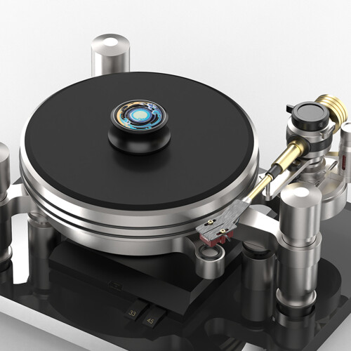 Stabilisateur de poids pour disque vinyle HiFi, accessoire-Noir 2