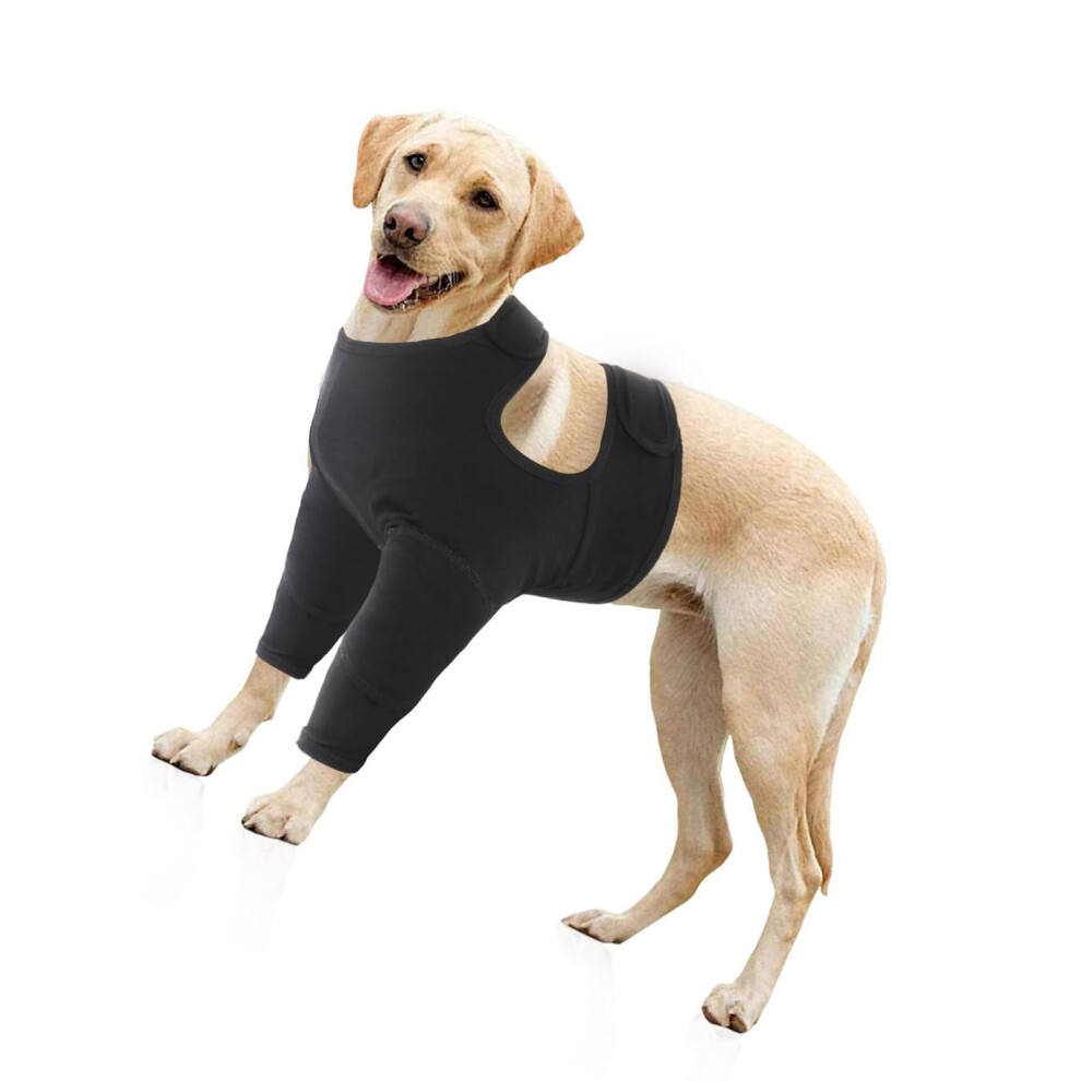 Dog Leggings Front Leg Wrap For Warmth And Licking Prevention For Injured Aging Pets Sizes SXL