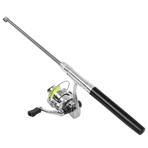 Tragbare Mini-Stiftform Angelrute Pole Tasche