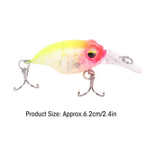 Angeln Mini Minnow Köder Hohe Simulation Drei