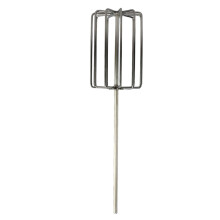 Spatule à purée en acier inoxydable, robuste et durable, outil de mélange professionnel à 11 lames, conception portable pour les activités de