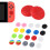 Enhanced Gaming Experience, Exquisite Workmanship Silicone Thumb Grips, Soft And Comfortable Feel, Compatible With Multiple Controllers For PS2, PS3, 8