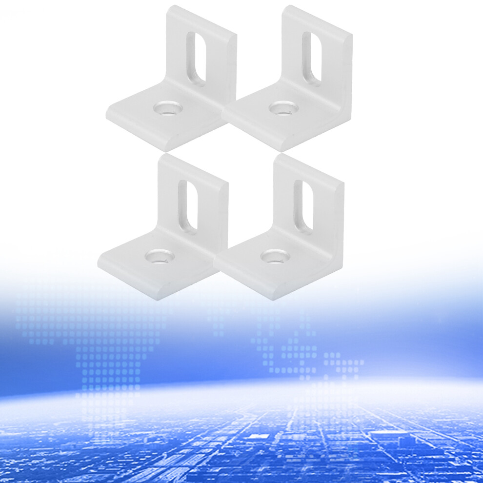 Sturdy 90 L Shaped Corner Brackets 10Pcs Heat Resistant Aluminum 2020 4391379352330