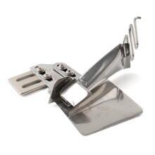 Piping Tape Cord Binder For Zoje Sewing Machine, Single Needle, Silver Steel, Model 433F521, Size 11/8 To 9/16 Inches