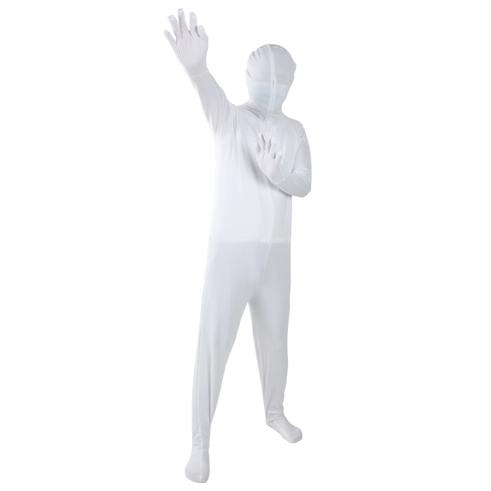 Unisex Full Body Photography Suit 170Cm Pvc Fiber White 9421374790983