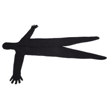 Stretchable Black Bodysuit 160cm for Video Effects and Photography Use