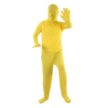 Costum complet pentru adulți, costum complet din spandex, fermoar invizibil, elastic, ușor, respirabil, design unisex, cu material neted, pentru
