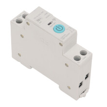 Interruptor WIFI 1P+N DIN35 82x68x18mm Blanco 230V