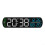 LED Digital Clock With Humidity And Temperature Readout, Dual Alarms, Adjustable Brightness, Model 1