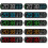 LED Digital Clock With Humidity And Temperature Readout, Dual Alarms, Adjustable Brightness, Model 4