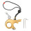 Aluminum Alloy Compound Bow Release Aid, 3-Finger Grip, Adjustable Sensitivity, Gold 2