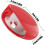 Cable Organizer with Automatic Cable Winder, Tangle Cord Storage, Compact Holder in Stage Red 5