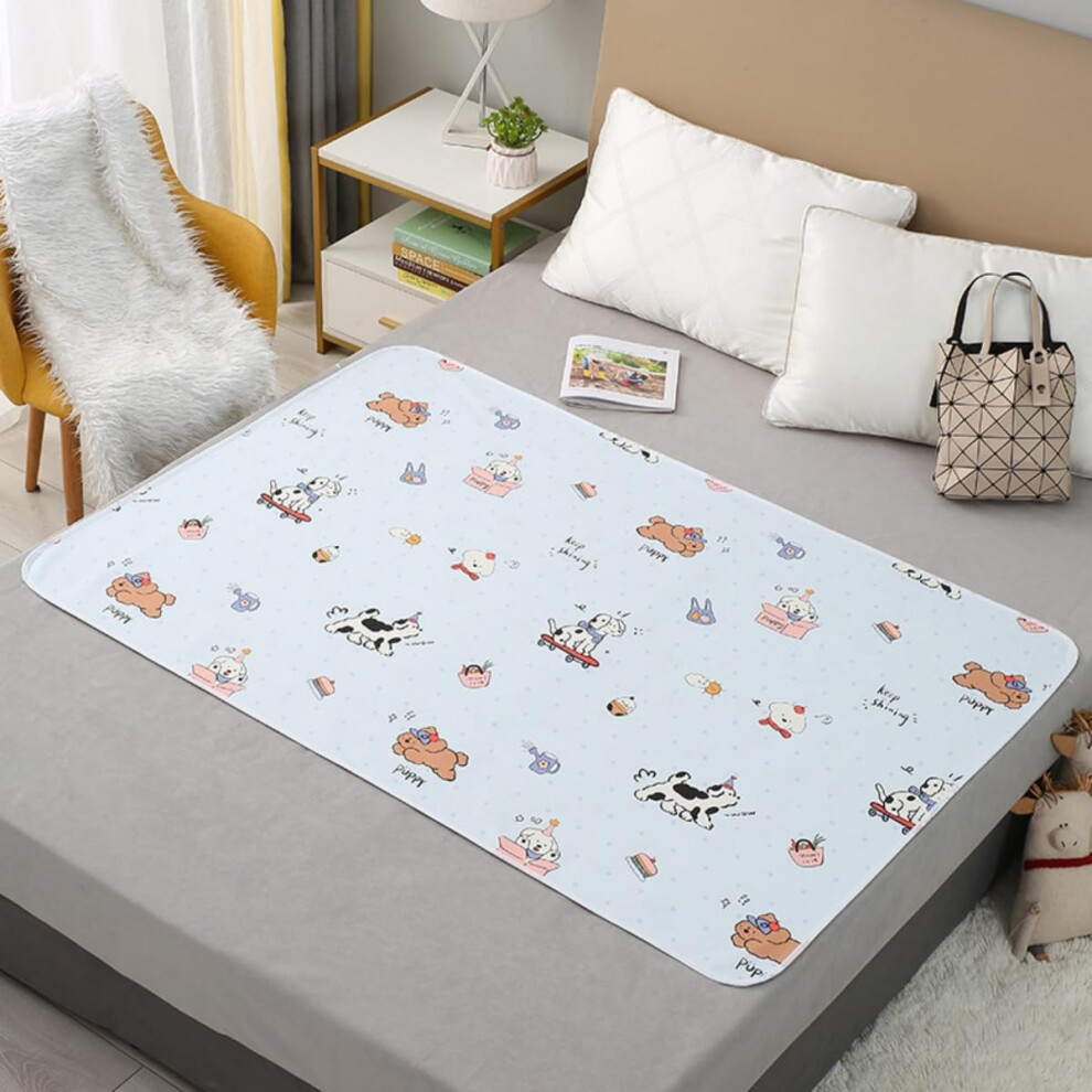 Incontinence Bed Pads Washable Reusable Absorbent Waterproof Mattress Protectors 70x90cm Reversible Kids Adults Elderly