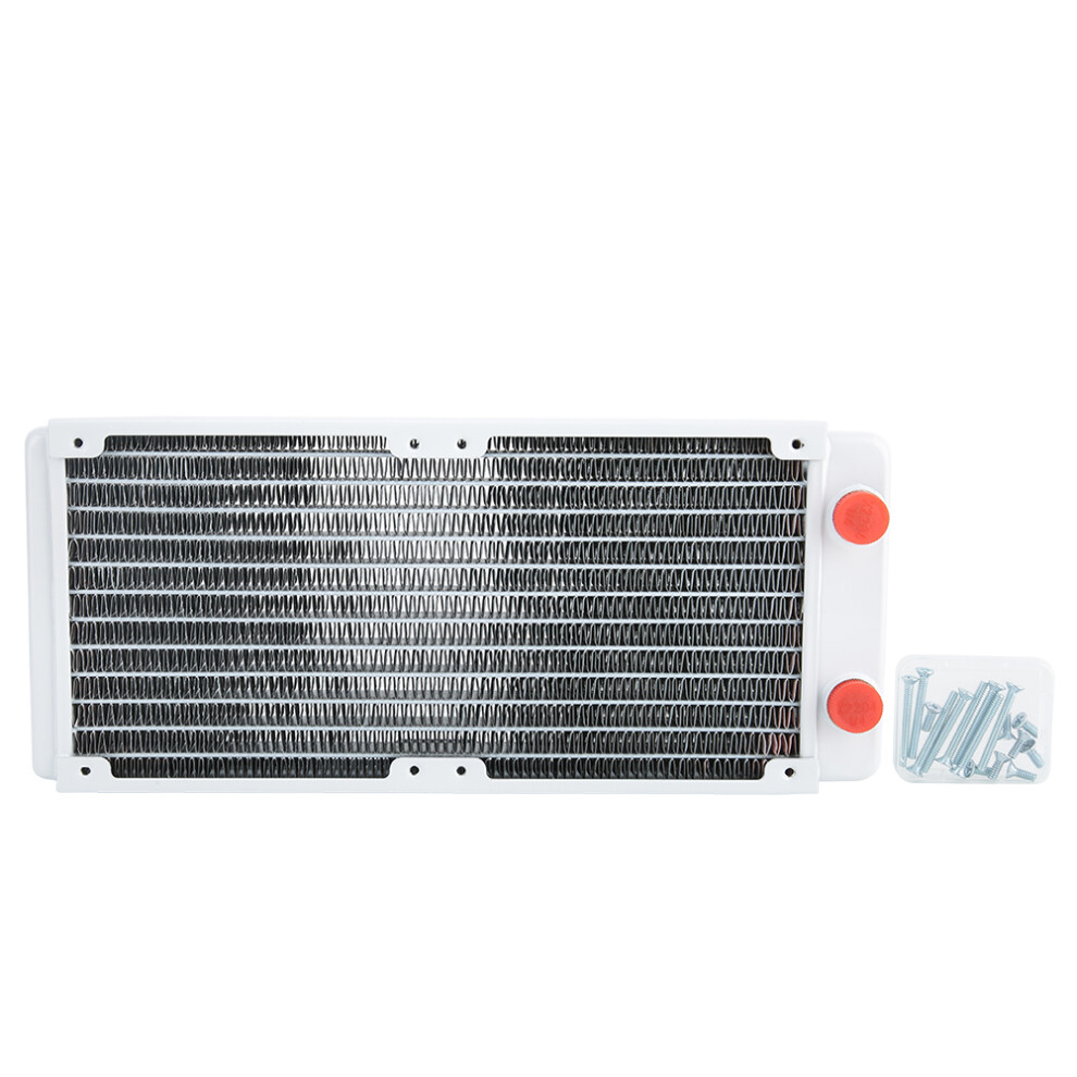 Computer-Wasserkã¼Hlung, WeiãEr Kupfer-Kã¼Hlkã¶Rper 7592057896567