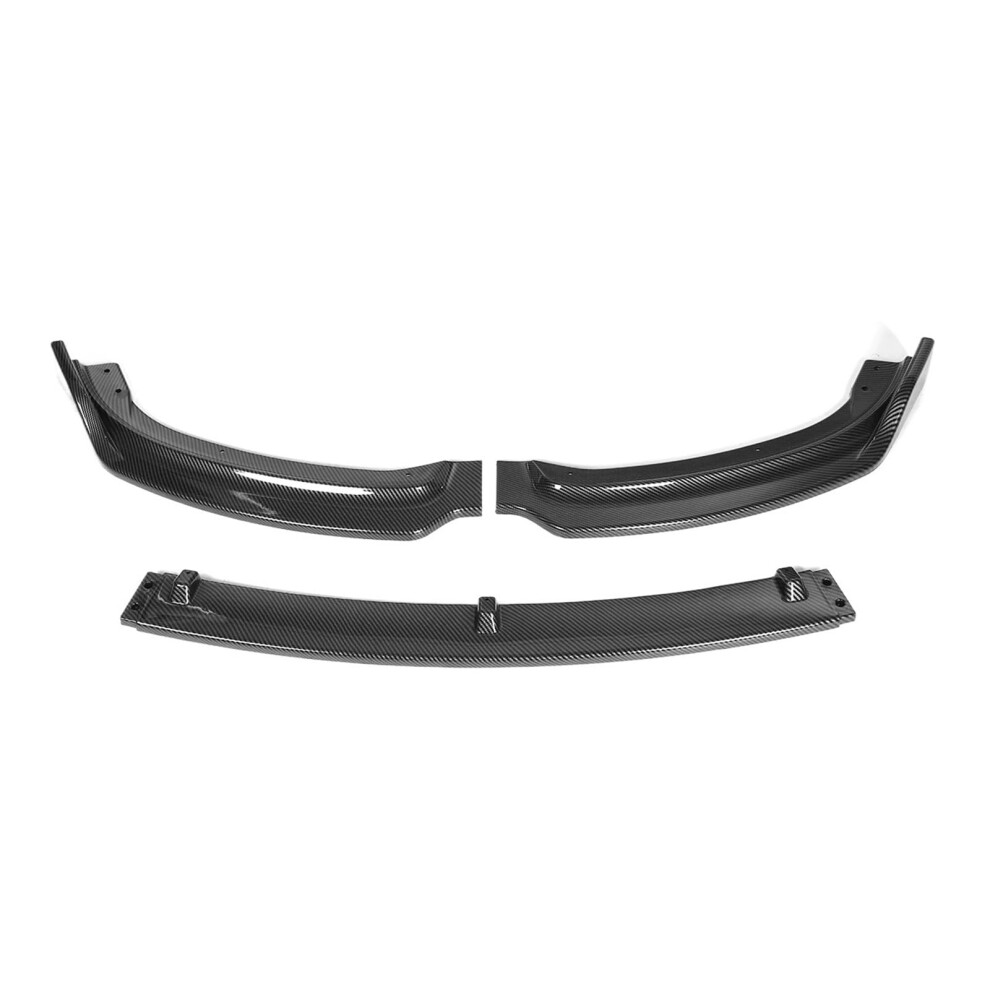 Car Front Bumper Splitter Lip For Bmw 3 Series F30 F35 20132019 Abs Spoiler Canard Lip Protector Cover Carbon Fiber 9189345490491