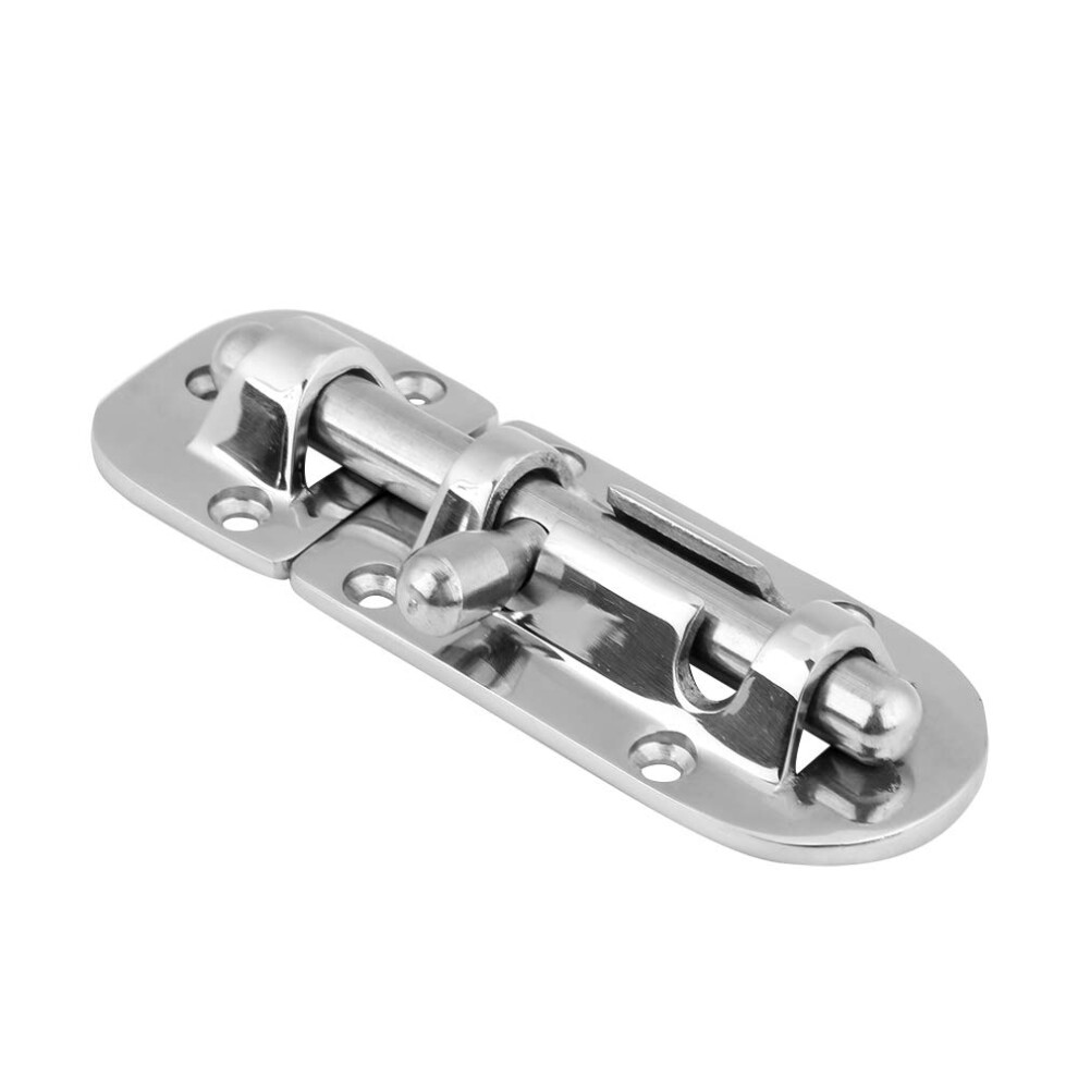 Marine Stainless Steel Door Lock Barrel Bolt Latch 60Mm And 110Mm Polished Corrosion Resistant 9382693139467