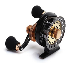 Portable Sea Professional Fishing Reel AllMetal Wire Cup Front Drive Wheel 65x62mm For Boat Use