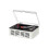 Retro CD Player For Home Use With Bluetooth Speaker Function Easy To Use Controls ABS Plastic White 1
