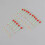 15PCS Mini Winter Eis Angelrute Top Spitze 1