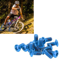 Bike Disc Rotor Schrauben 12 Stück, Legierungstahl, robust und korrosionsbeständig für MTB
