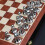 Magnetisches Reiseschachspiel, Gold/Silber, 6