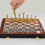 Magnetisches Reiseschachspiel, Gold/Silber, 7
