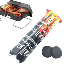 Charcoal For Grilling Natural Barbecue Charcoal Fruit Wood Briquettes Lump Charcoal Longer Burn Time Cleaner