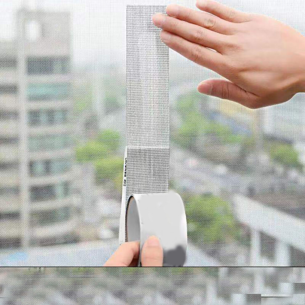 Self-Adhesive Mesh Screen Tape 5Cm X 2M For Window & Mosquito Repair 6931374799846