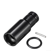 Socket Head for Impact Driver, Extended 1/2Inch Drive, 12/14/16mm Nut Sockets, Electric Tool Maintenance, 12mm