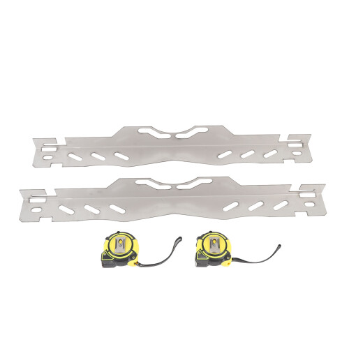 Radausrichtungswerkzeugplatte, Edelstahl, robust, 2