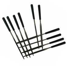 Luthier's 10pcs Guitar File Set for Polishing Frets and Nuts with Ease