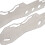 Radausrichtungswerkzeugplatte, Edelstahl, robust, 11
